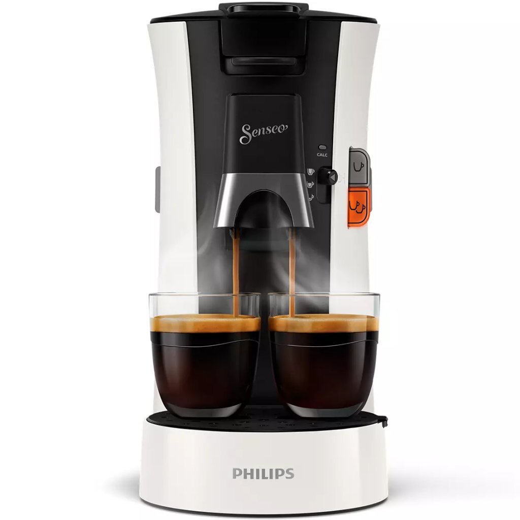 vocaal architect vloeistof Philips CSA230/00 Senseo Select Koffiepadmachine Wit/Zwart - Euro Winkel